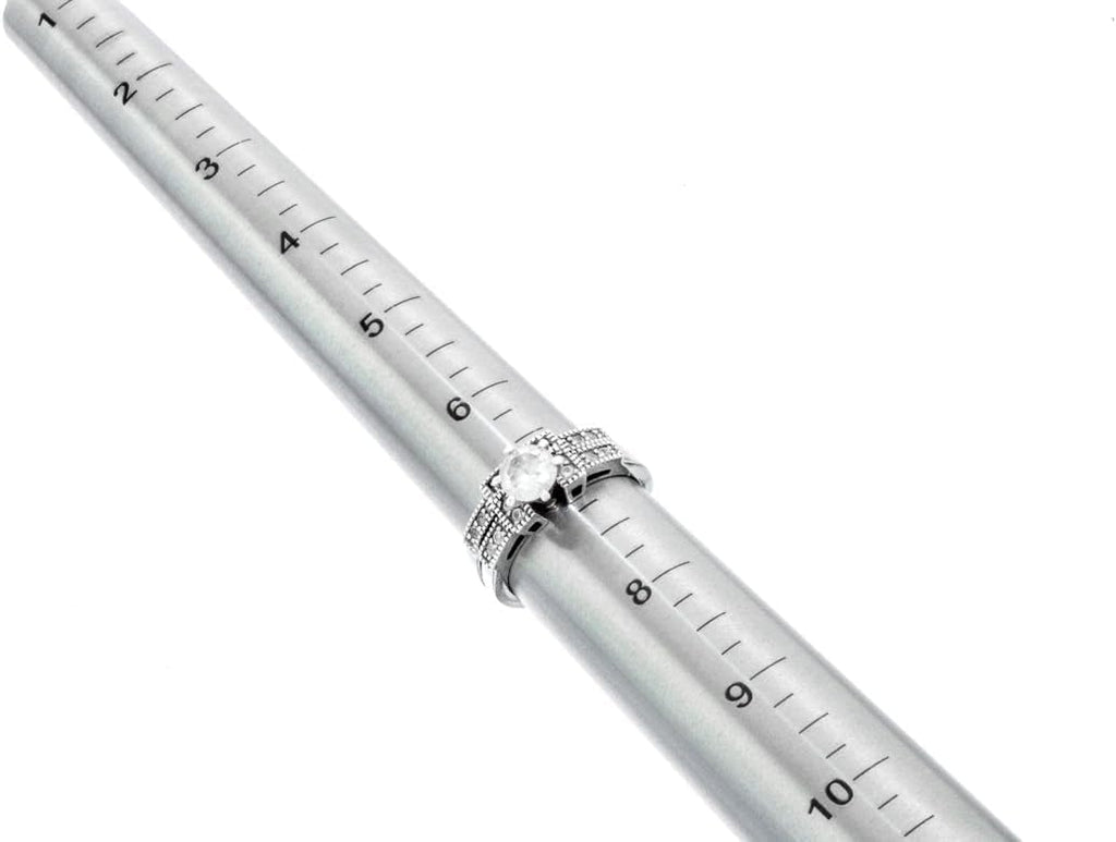 SE 13-Inch Polished Steel Ring Mandrel - Marked 1 to 16 US Sizes, Ungrooved, with Knurled Handle for Jewelry Making and Sizing - JT-SP2