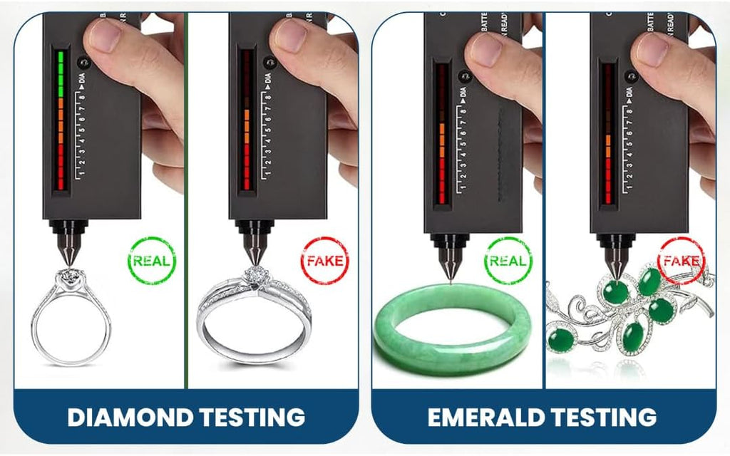 Gemtone All-in-One Gold, Silver, Platinum & Diamond Jewelry Testing and Appraisal Kit with Solutions, Digital Scale, Diamond Tester, Touchstone, and Accessories
