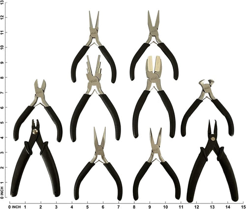 10-Piece Jewelry Pliers Set Jewelry Making Tools