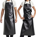 GoldPig Waterproof Apron, Chemical Resistant for Dishwashing | Rubber vinyl, adjustable apron, 40" extra long. Also great for grilling, lab, kitchen, butcher.