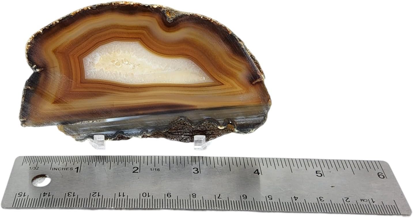 Banded Agate, Brazil, Slab, cabbing Rough, Lapidary, #R-6932