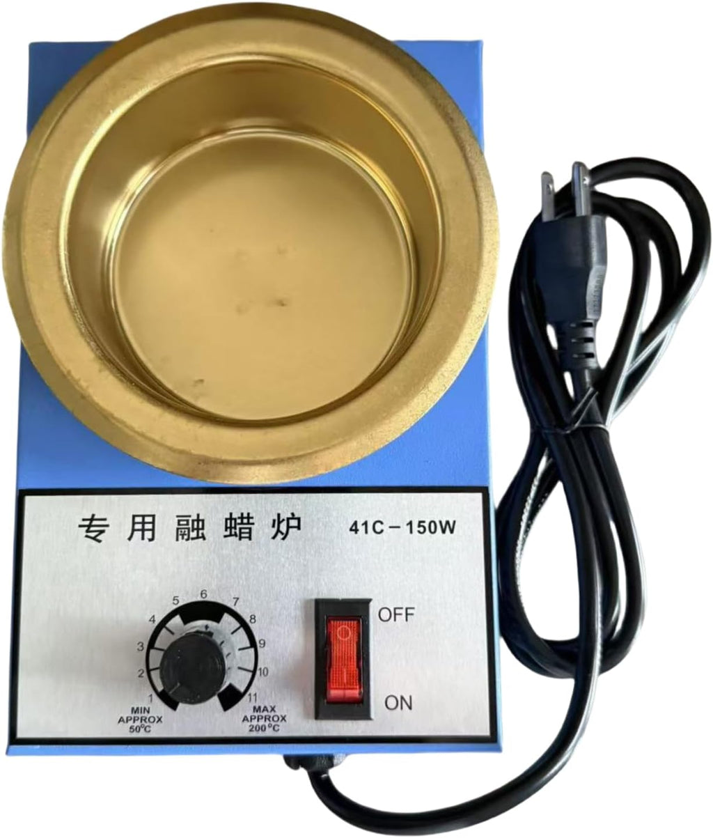 Lapidary Tool DOP Wax Melting Dental Lab Analog Wax Pot，Hot Melt Adhesive Melter