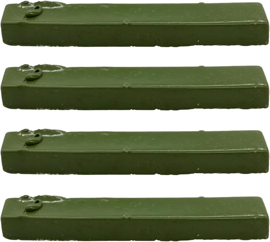 DOP Wax Fit for Lapidary Cabachon Forming Cutting and Polishing Versatile (Green DOP Wax-4P) | Polishing Versatile 4 Packs