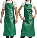 GoldPig Waterproof Apron, Chemical Resistant for Dishwashing | Rubber vinyl, adjustable apron, 40" extra long. Also great for grilling, lab, kitchen, butcher.