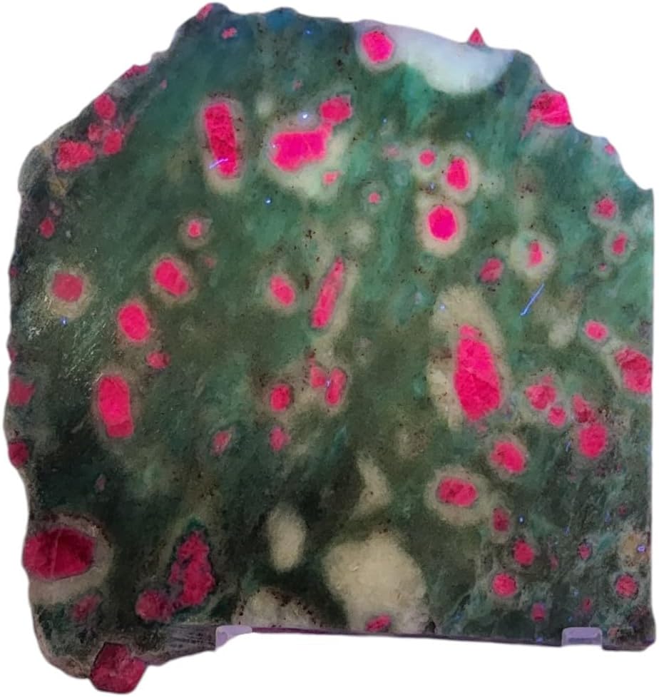 Ruby in Fuchsite, India, Kyanite, Slab, cabbing Rough, #R-7083