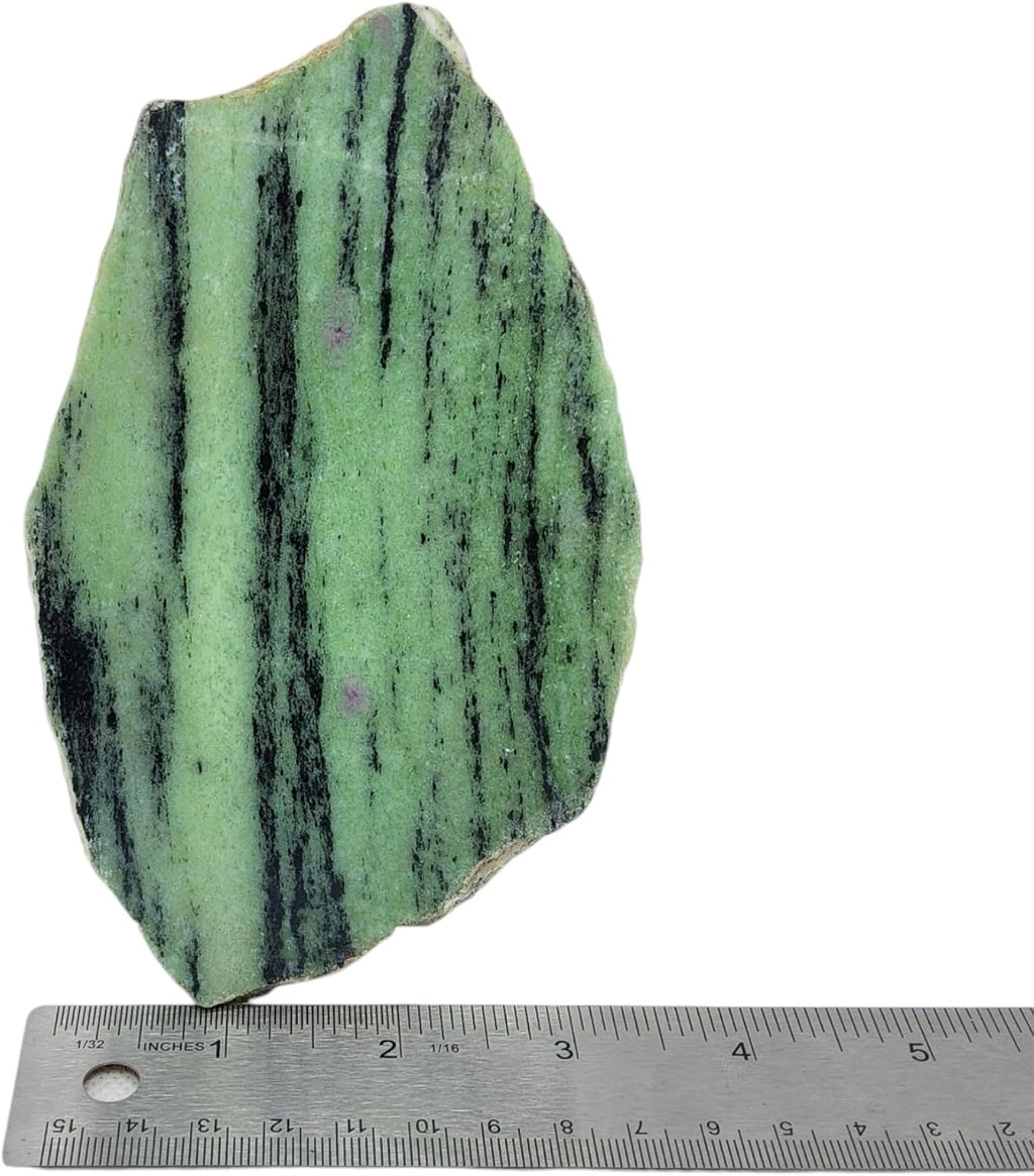 Zoisite, slab, cabbing rough, lapidary, gemstone, #R-6322