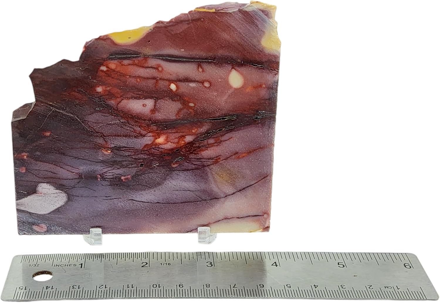 Mookaite Jasper, Slab, cabbing Rough, Lapidary, #R-6964
