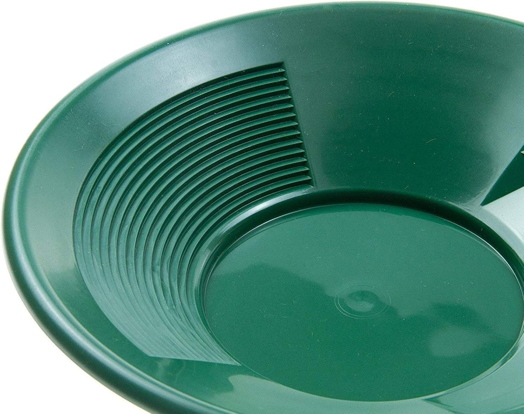 ASR Outdoor Gold Panning Kit with Paydirt Beginner Prospecting Equipment 6pc, Green