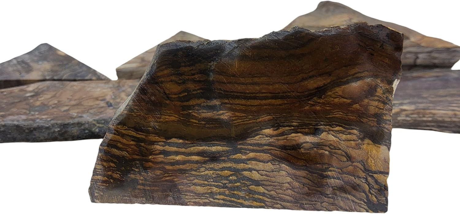 Biggs Picture Jasper, Landscape, Slab lot, cabbing Rough, #R-7168 | lapidary supplies oregon
