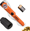Garrett Pro-Pointer AT Waterproof Metal Detector - Made in The USA - 20ft Submersible, Orange Visibility, High Sensitivity for Nuggets & Small Targets, 3 Levels, Quick Button Adjustment
