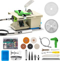 750W Entry-Level Lapidary Saw for Cutting Rocks | 110V Jewelry Rock Saw Rock Cutter for Crafts Lapidary Equipment for DIY Gemstone Cutting Grinding Woodworking Carving