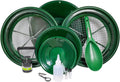 ASR Outdoor 11pc Gold Panning Kit Prospecting Equipment with Classifier Screens, Dual Riffle Gold Pans