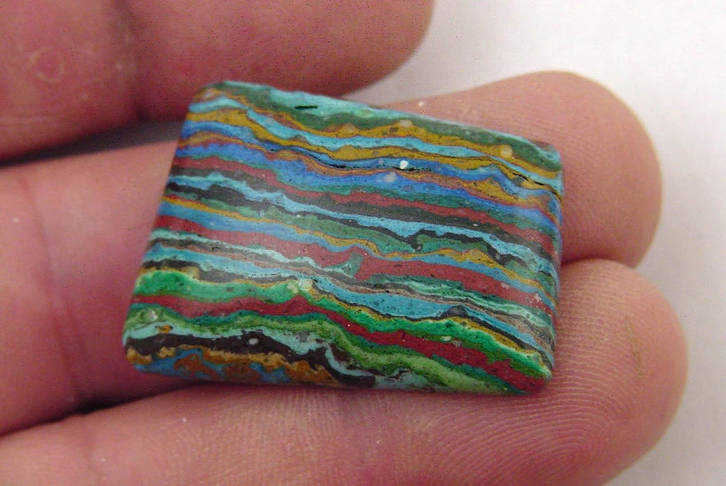 Rainbow Cal silica Rough Rock Slab for Cabbing Lapidary Calsilica