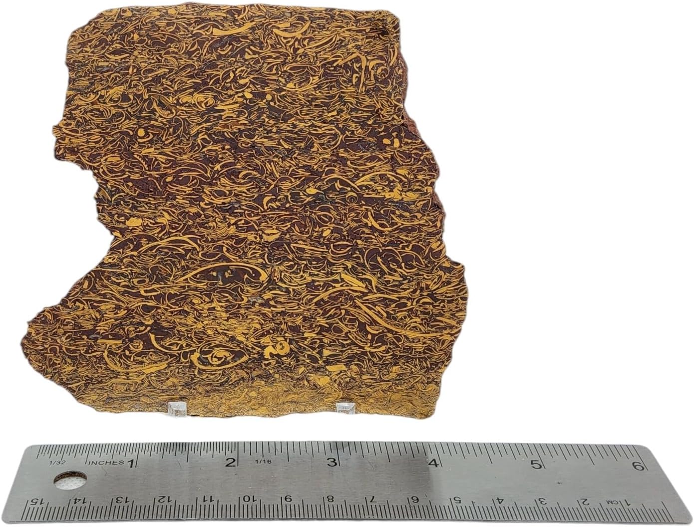Calligraphy Jasper, Script Stone, Slab, cabbing Rough, #R-7152 | lapidary supplies India