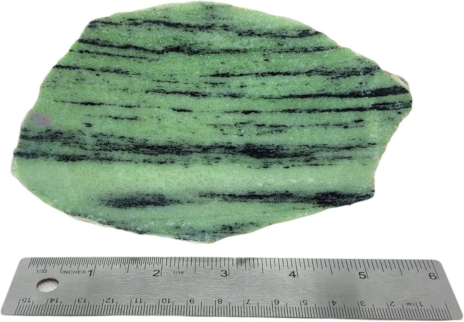 Zoisite, slab, cabbing rough, lapidary, gemstone, #R-6322