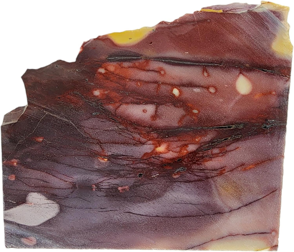 Mookaite Jasper, Slab, cabbing Rough, Lapidary, #R-6964