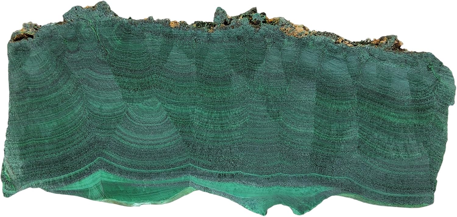 Malachite, Slab, cabbing Rough, Lapidary, #R-6944