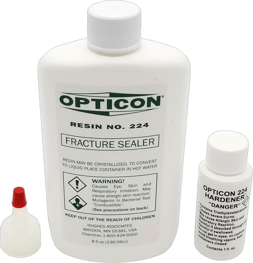 DOGNNAK Clear Opticon Fracture Sealer & Hardener Lapidary Cabochon