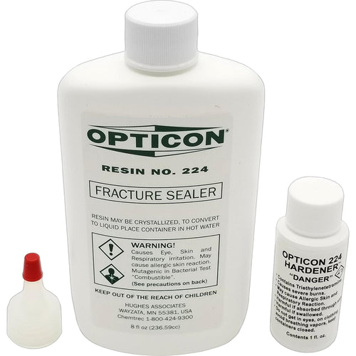 2 Opticon Fracture Sealer & Hardener Lapidary Cabochon Kits