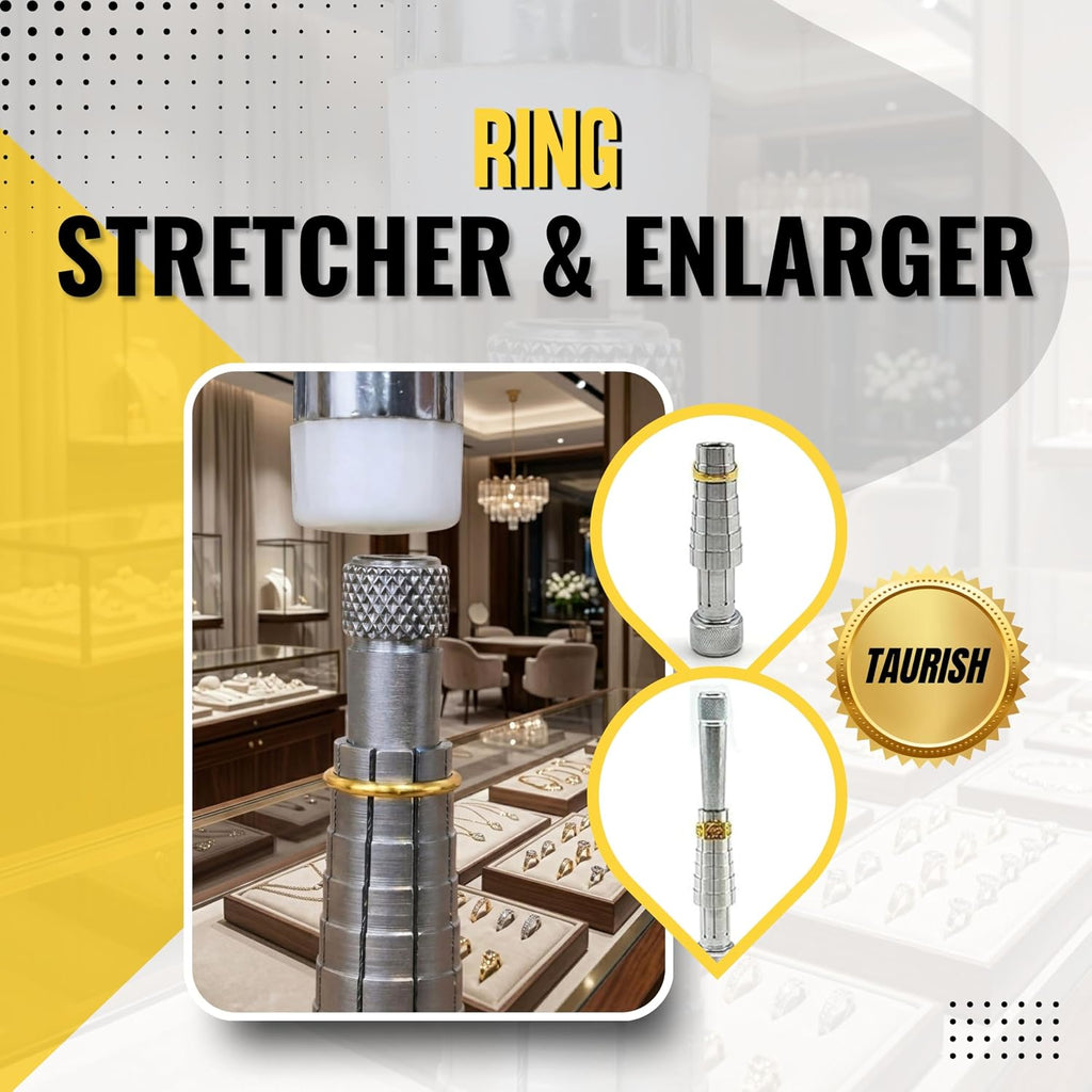 TAURISH Rathburn Ring Stretcher, 6-1/2 Inch Adjustable Ring Enlarger