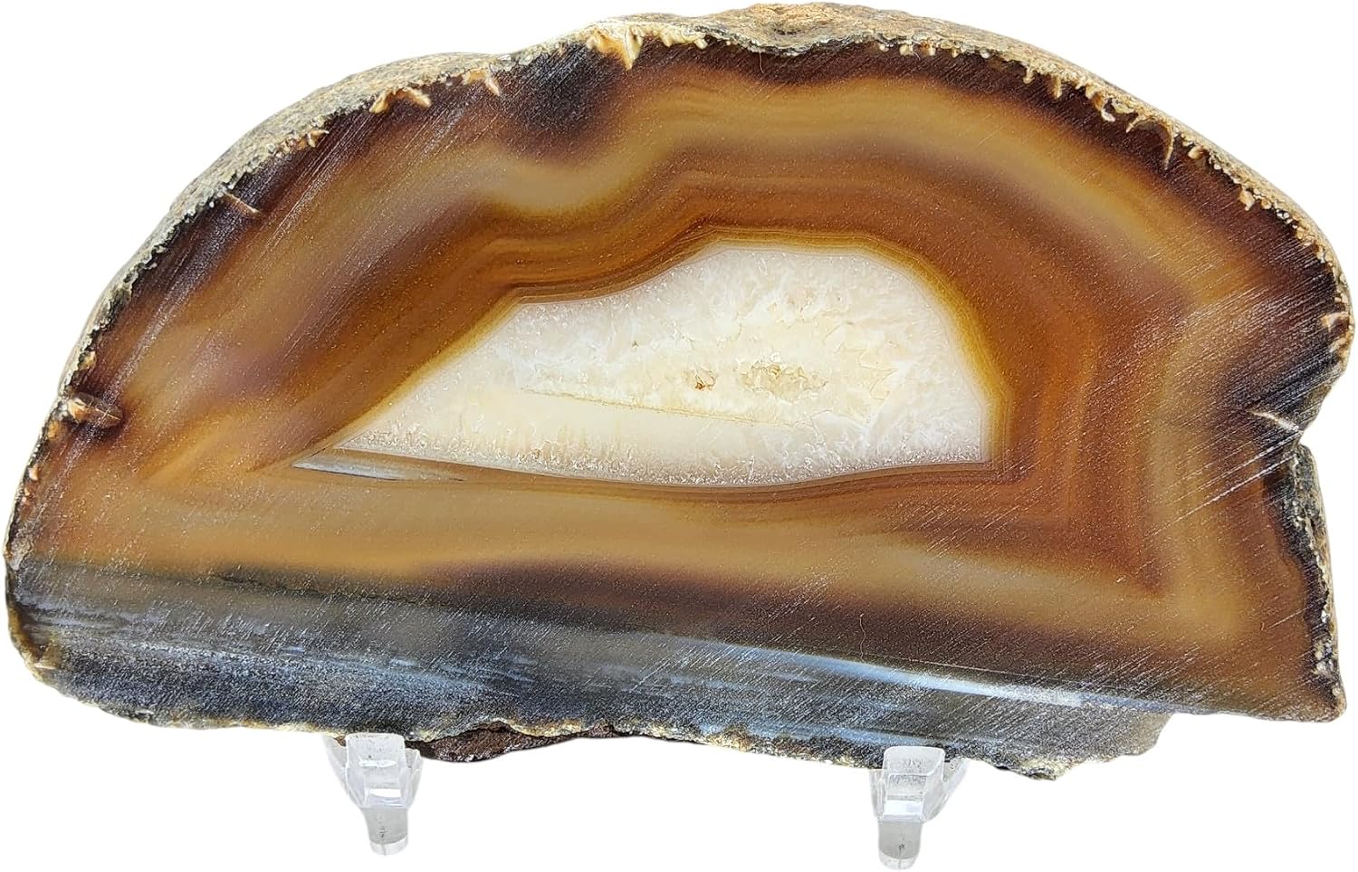 Banded Agate, Brazil, Slab, cabbing Rough, Lapidary, #R-6932
