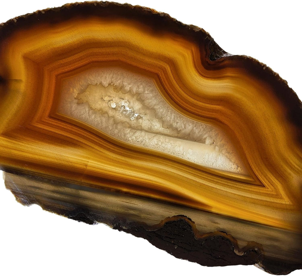 Banded Agate, Brazil, Slab, cabbing Rough, Lapidary, #R-6932